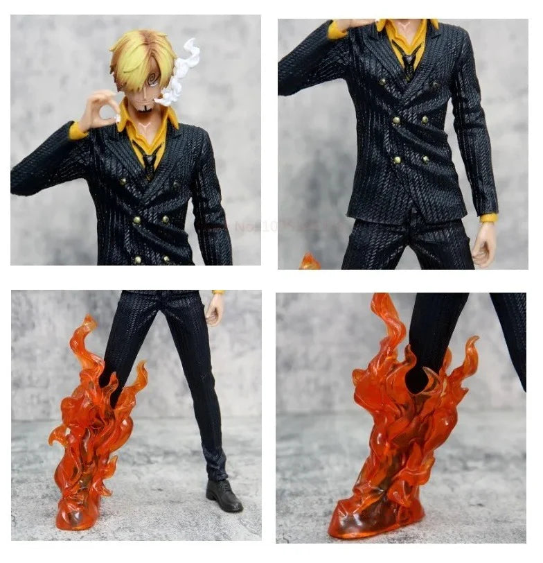 One Piece Fire Kick Hero Sanji Action Figure – 32cm Premium Anime Collectible