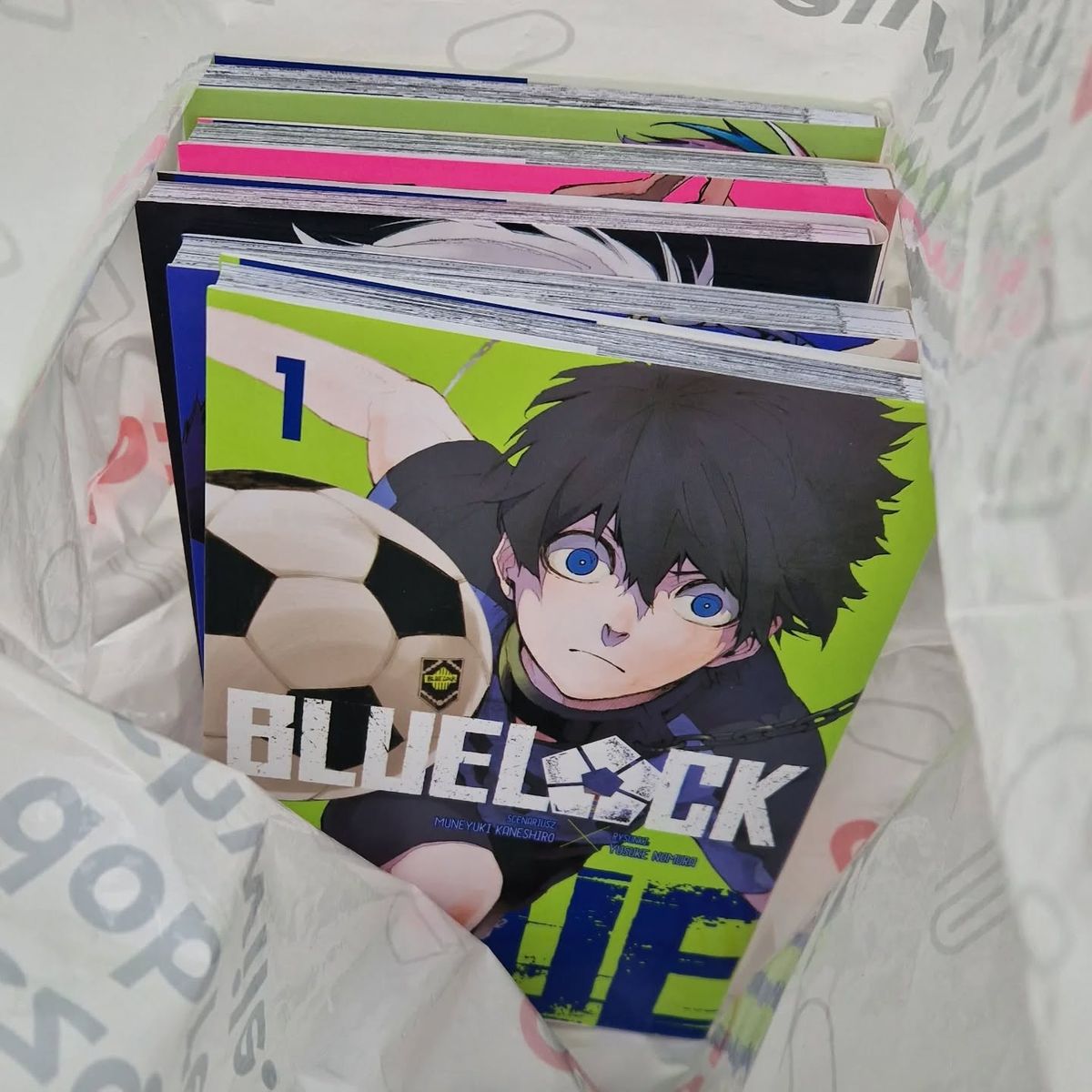 Blue Lock Manga Box Set Vol 1–21 English Paperback