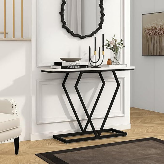 Modern Metal End Table | Premium Entryway Console Table