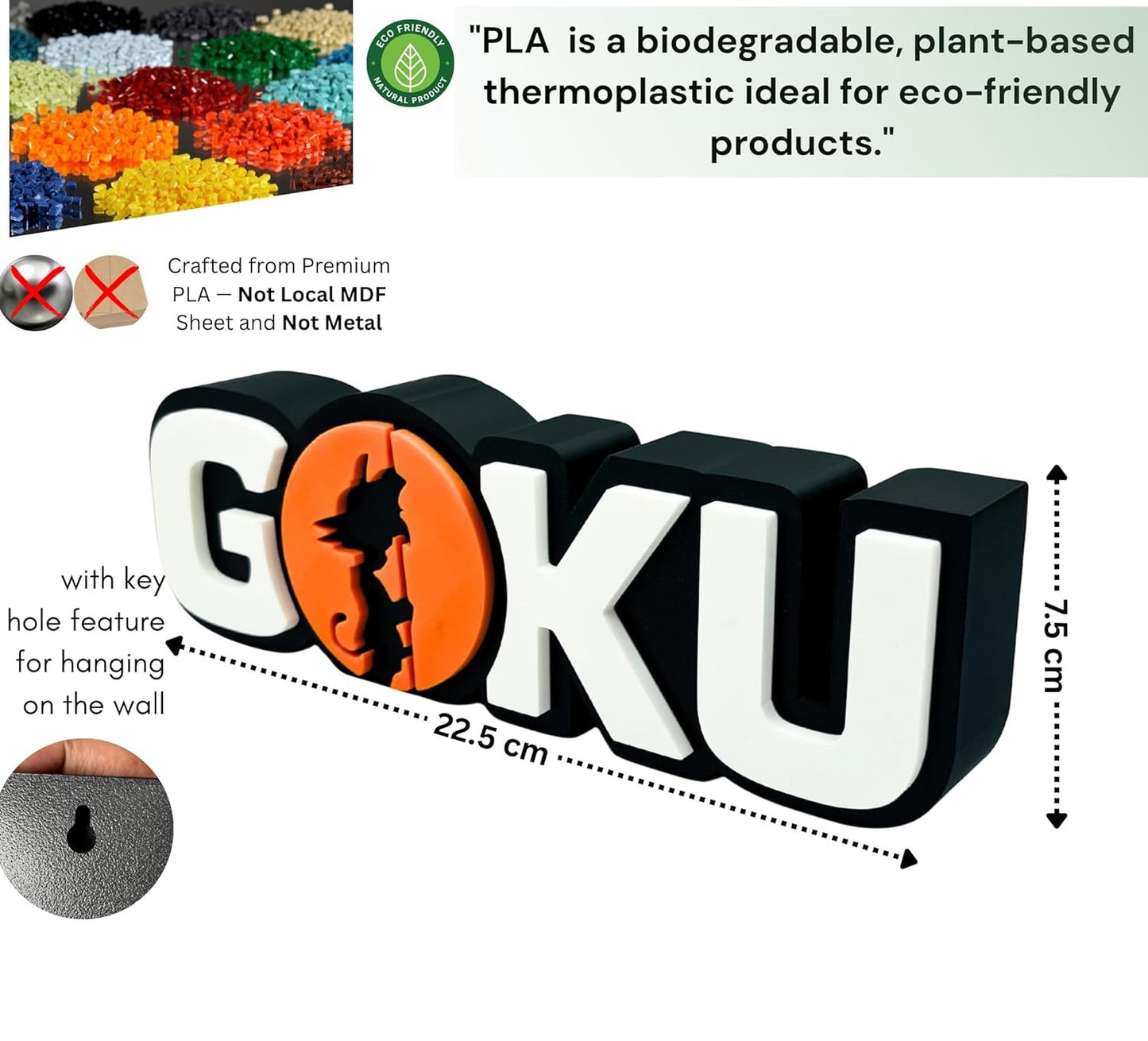 3D Kid Goku Dragon Ball Z Theme Table Top