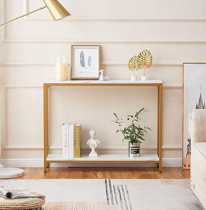 Frame 2-Tier Premium Entryway Table | Modern Coffee Table