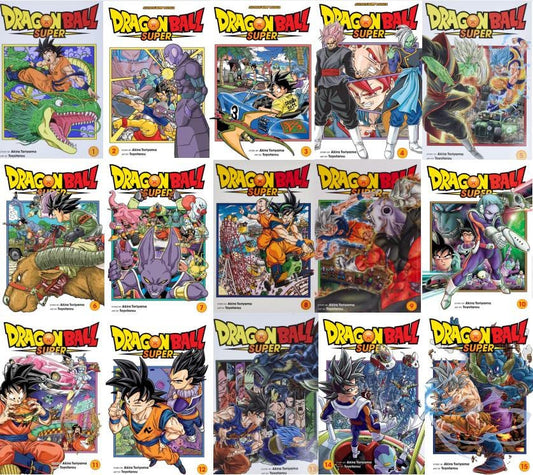 Dragon Ball Super Manga Complete Box Set (Vol. 1–15) by Akira Toriyama