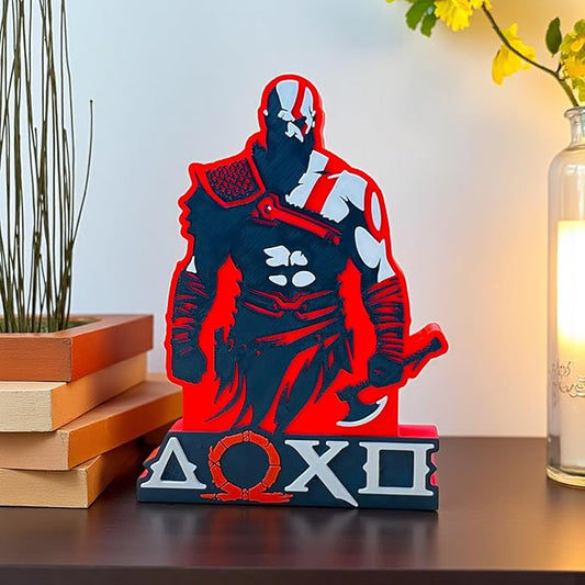 3D God of War Kratos Theme Table Top
