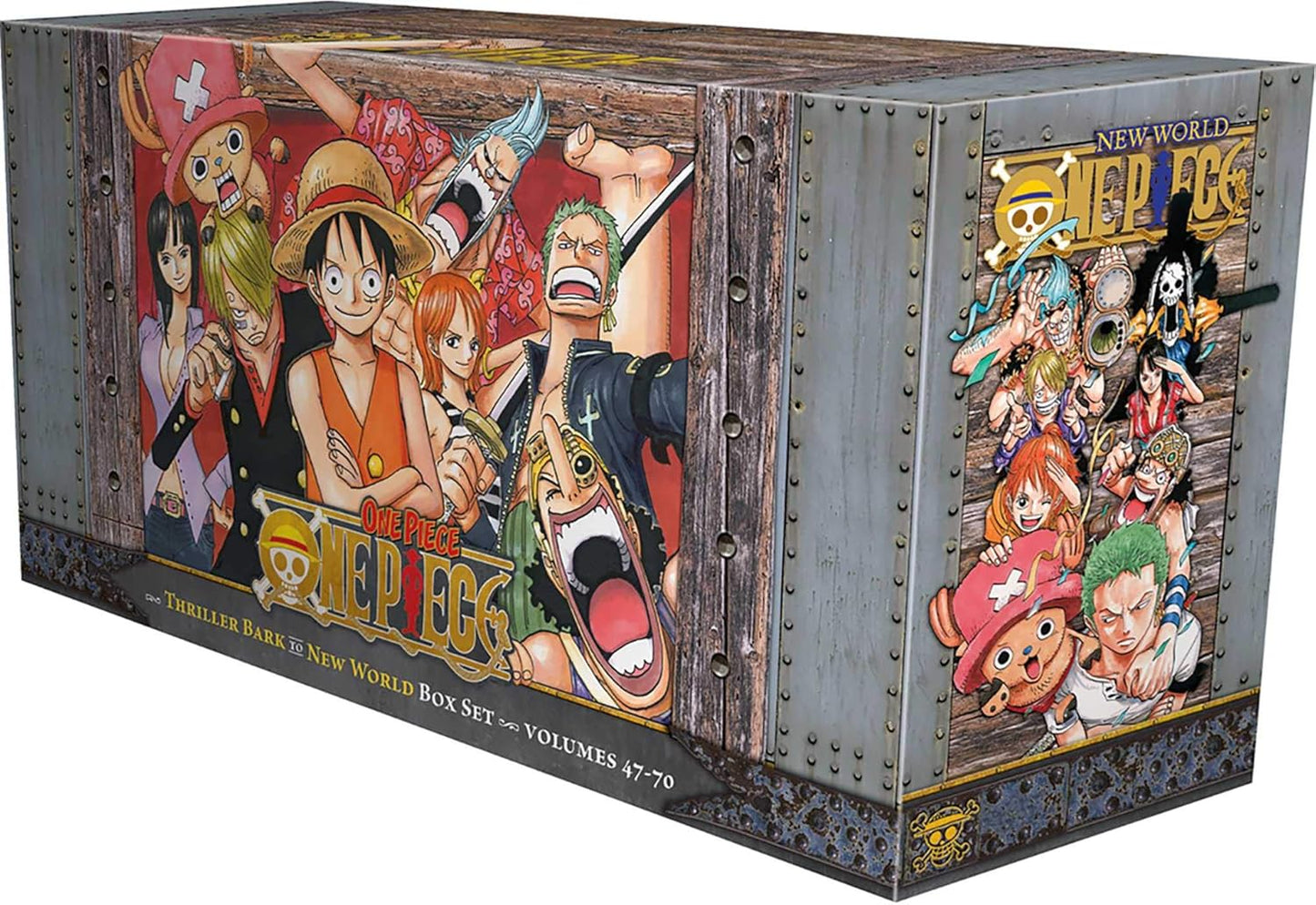 One Piece Manga Box Set 3 (Volumes 47–70) by Eiichiro Oda
