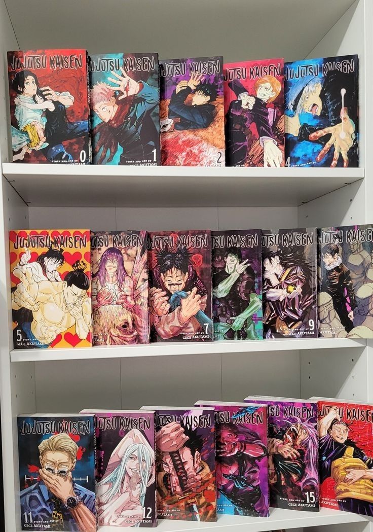 Jujutsu Kaisen Manga Box Set (Vol. 0–21) – Complete English Collection