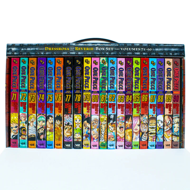 One Piece Manga Box Set 4 (Volumes 71–90) by Eiichiro Oda