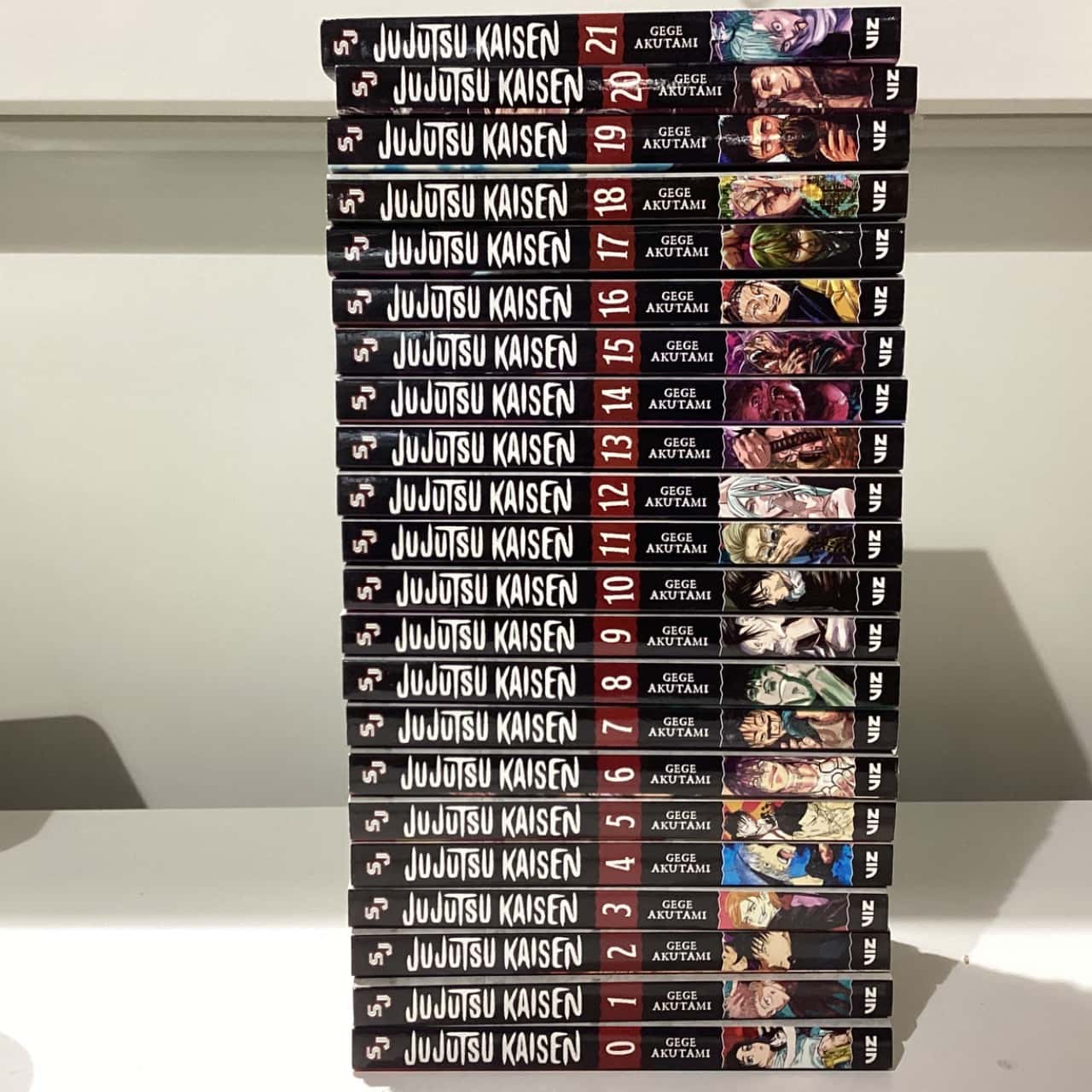 Jujutsu Kaisen Manga Box Set (Vol. 0–21) – Complete English Collection