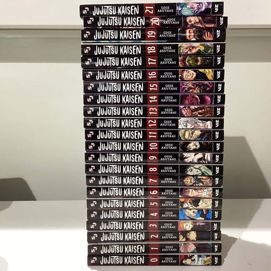 Jujutsu Kaisen Manga Box Set (Vol. 0–21) – Complete English Collection