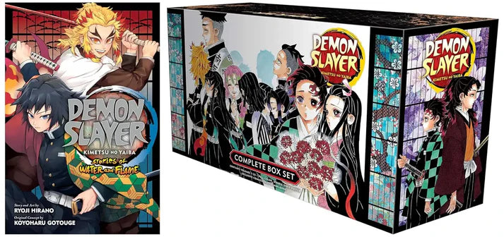 Demon Slayer Manga  Box Set (1–23 Volumes) – English Paperback Collection