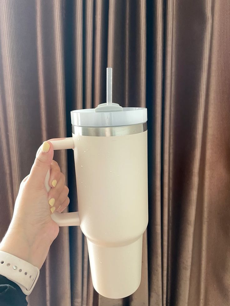 1200 ML Stainless Steel Tumbler with Handle & Straw