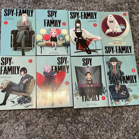 Spy X Family Manga Box Set Vol 1–10 by Tatsuya Endo
