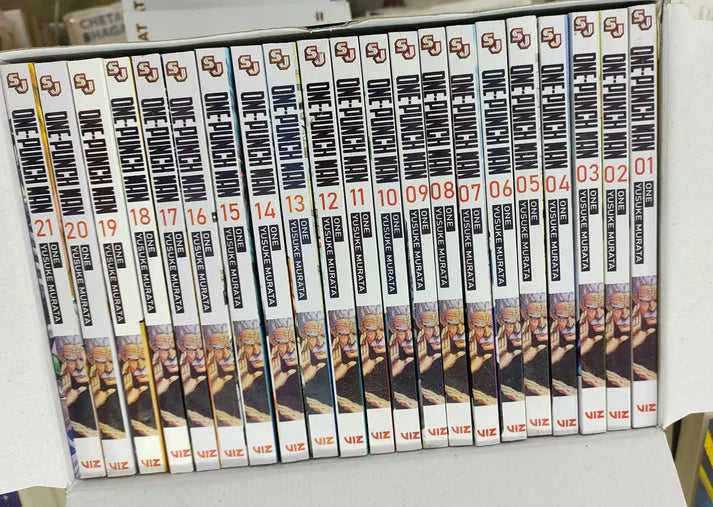 One-Punch Man Manga Box Set (Volumes 1–21) by Yusuke Murata