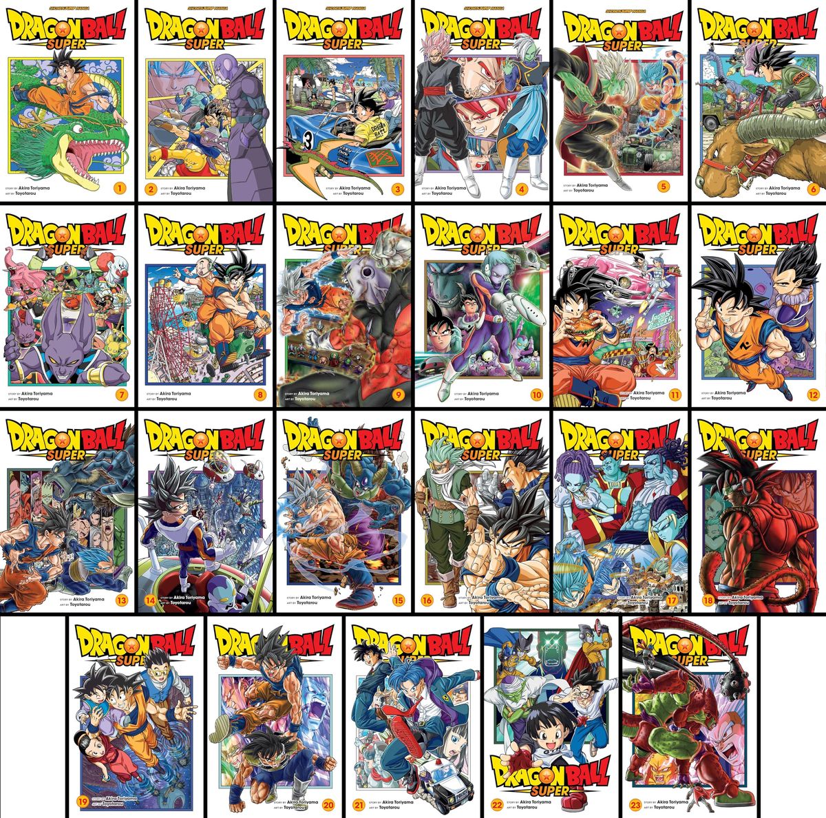 Dragon Ball Super Manga Complete Box Set (Vol. 1–15) by Akira Toriyama