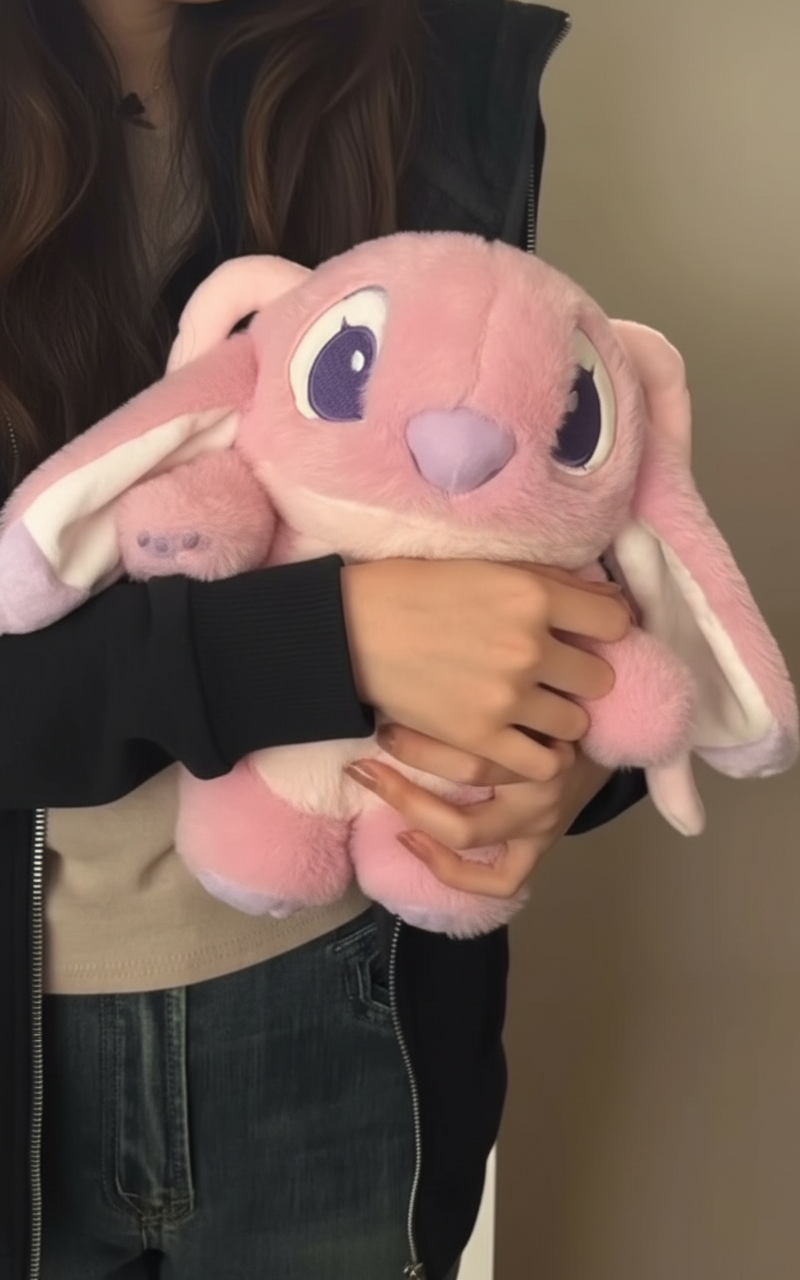 Cute Plush Stitch Hot Water Bag