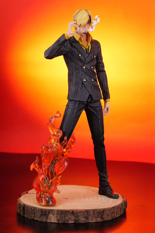 One Piece Fire Kick Hero Sanji Action Figure – 32cm Premium Anime Collectible