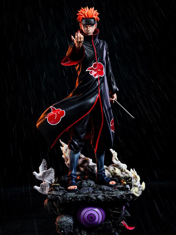 Premium Naruto Pain action figure collectible — 25cm detailed Akatsuki anime statue with realistic design, ideal for trendy gifts, birthday presents, and anime fan collections.