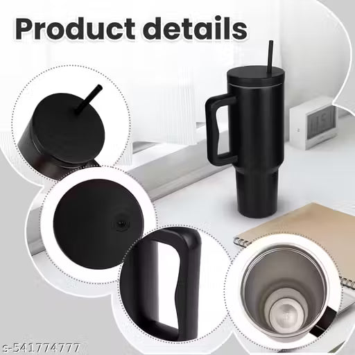 1200 ML Stainless Steel Tumbler with Handle & Straw
