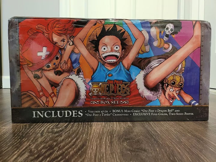 One Piece Manga Box Set 3 (Volumes 47–70) by Eiichiro Oda