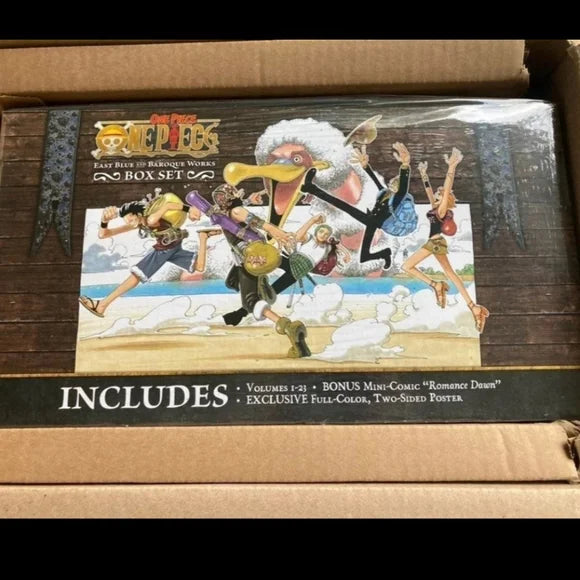 One Piece Manga Box Set Vol 1 (Volumes 1–23) by Eiichiro Oda