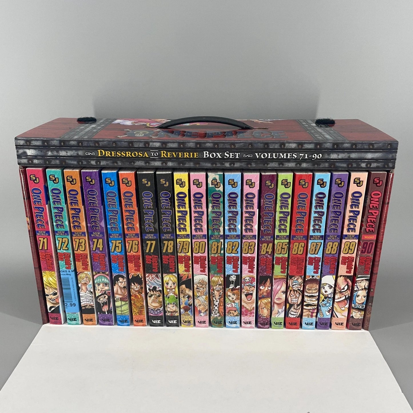 One Piece Manga Box Set 4 (Volumes 71–90) by Eiichiro Oda