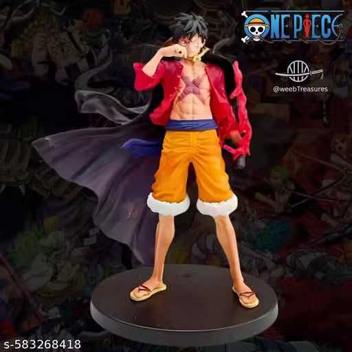 Monkey D. Luffy Action Figure – 17.5 cm Premium One Piece Collectible | Trendy Anime Gift