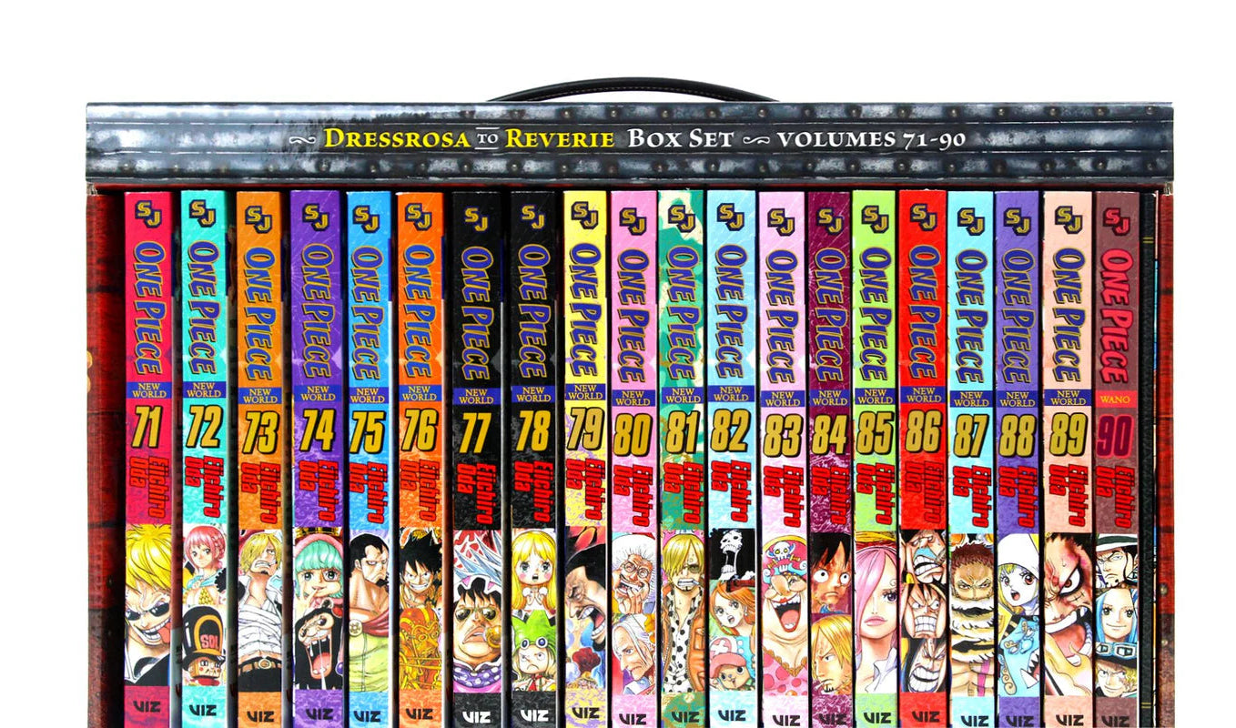 One Piece Manga Box Set 4 (Volumes 71–90) by Eiichiro Oda