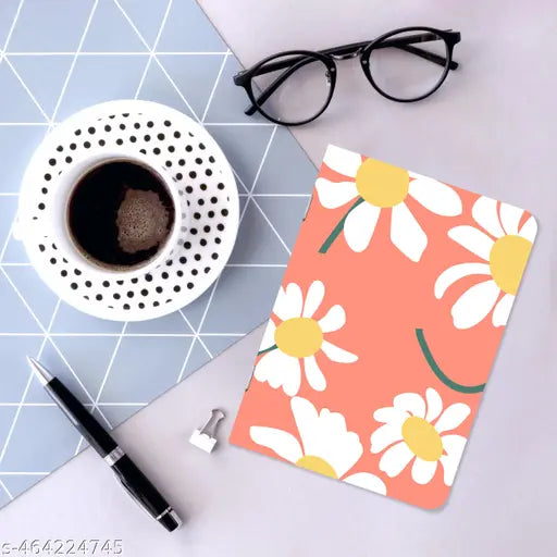 A5 Handy Unruled Notebooks – Set of 4 (Daisy Design)