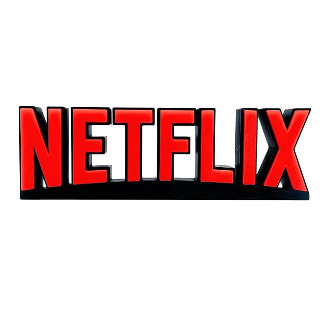 3D Netflix Theme Table Top