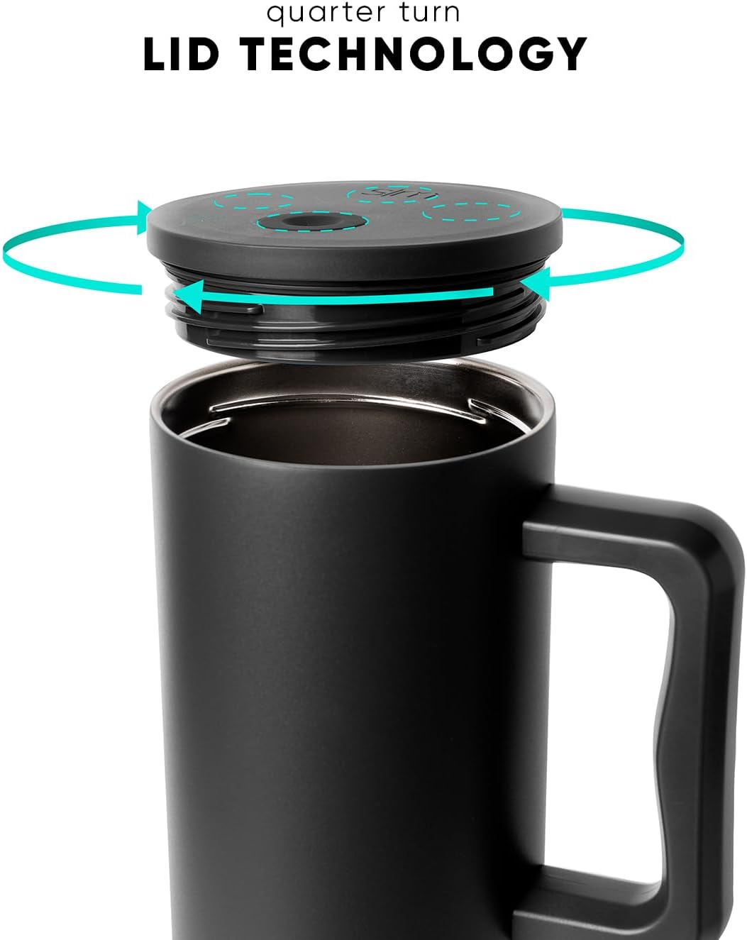 1200 ML Stainless Steel Tumbler with Handle & Straw