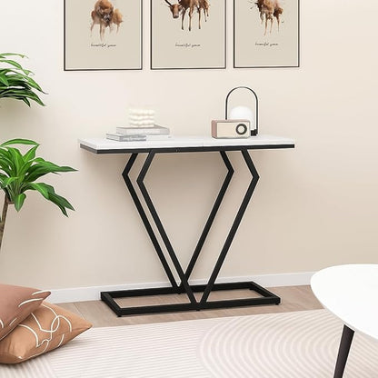 Modern Metal End Table | Premium Entryway Console Table