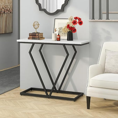 Modern Metal End Table | Premium Entryway Console Table