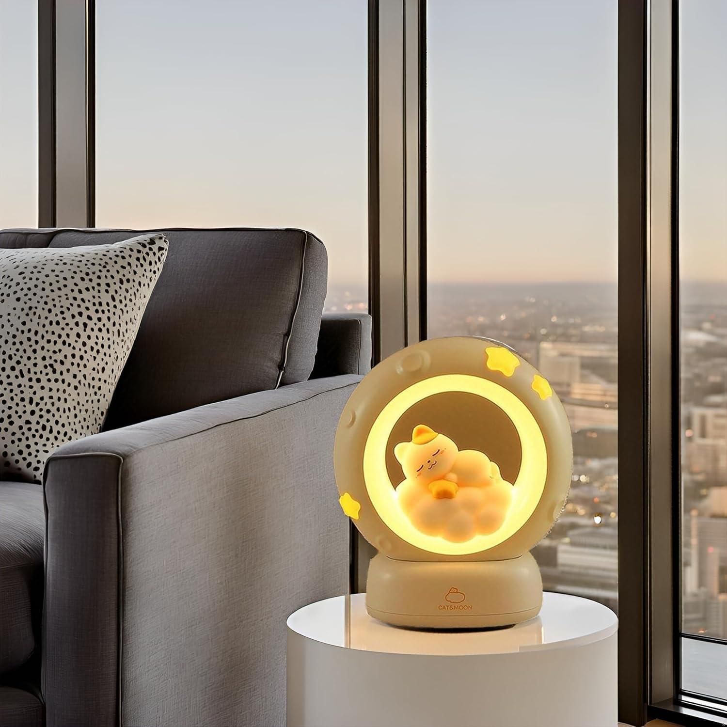 Cat's Moon Night Lamp