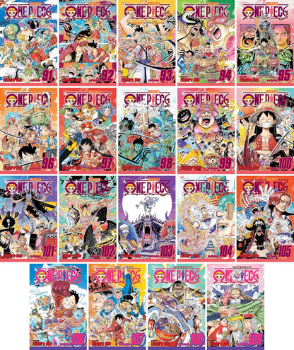 One Piece Manga Box Set 5 (Volumes 91-109) by Eiichiro Oda