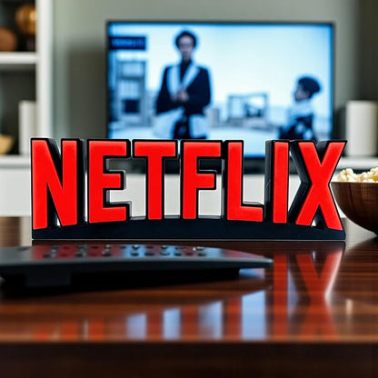 3D Netflix Theme Table Top