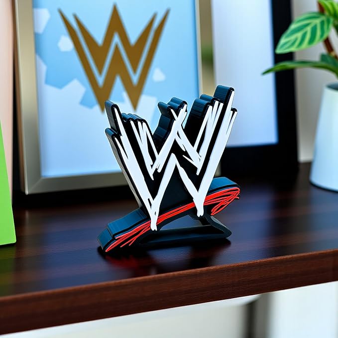 3D WWE Logo Theme Table Top