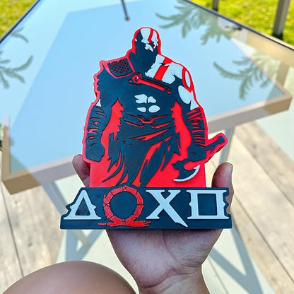 3D God of War Kratos Theme Table Top
