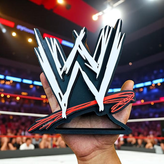 3D WWE Logo Theme Table Top