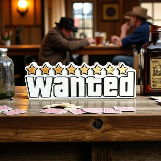3D GTA San Andreas Wanted Theme Table Top
