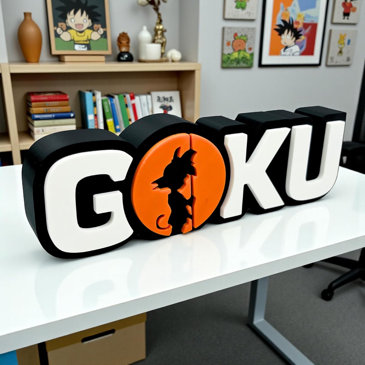 3D Kid Goku Dragon Ball Z Theme Table Top