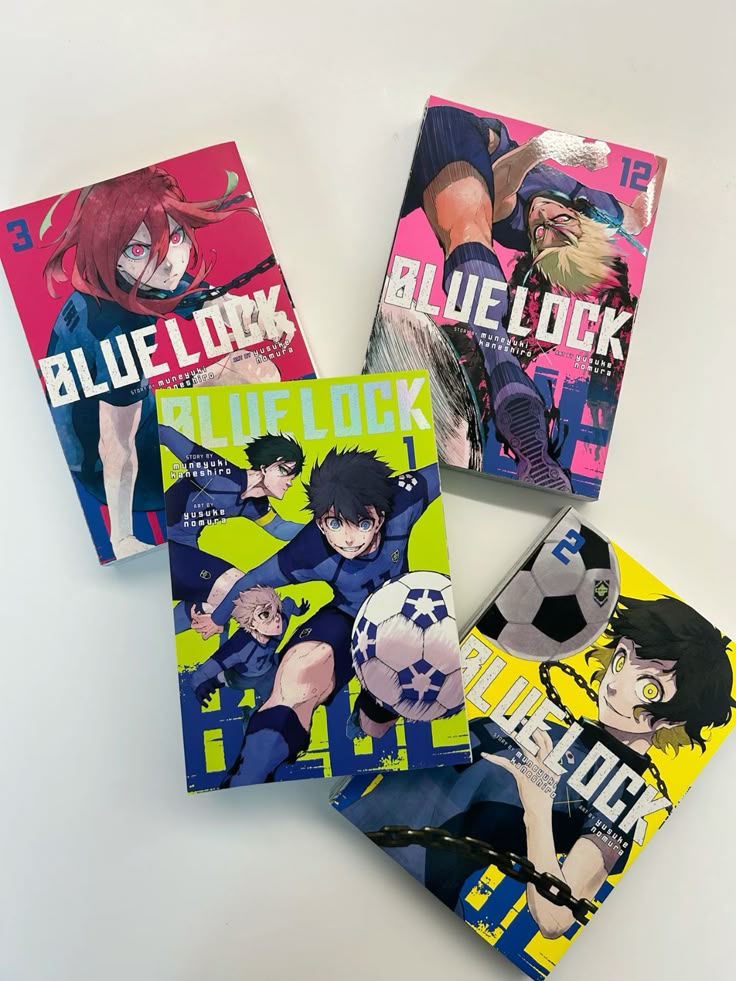 Blue Lock Manga Box Set Vol 1–21 English Paperback