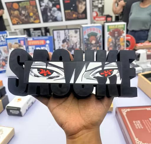 3D Naruto’s Sasuke Uchiha Theme Table Top