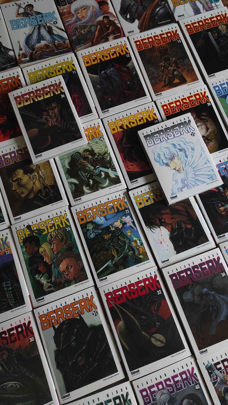 Berserk Manga Vol. 21–30 English Paperback Set