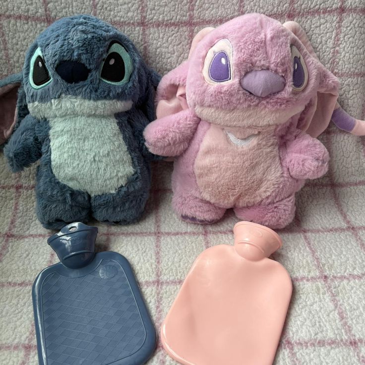 Cute Plush Stitch Hot Water Bag
