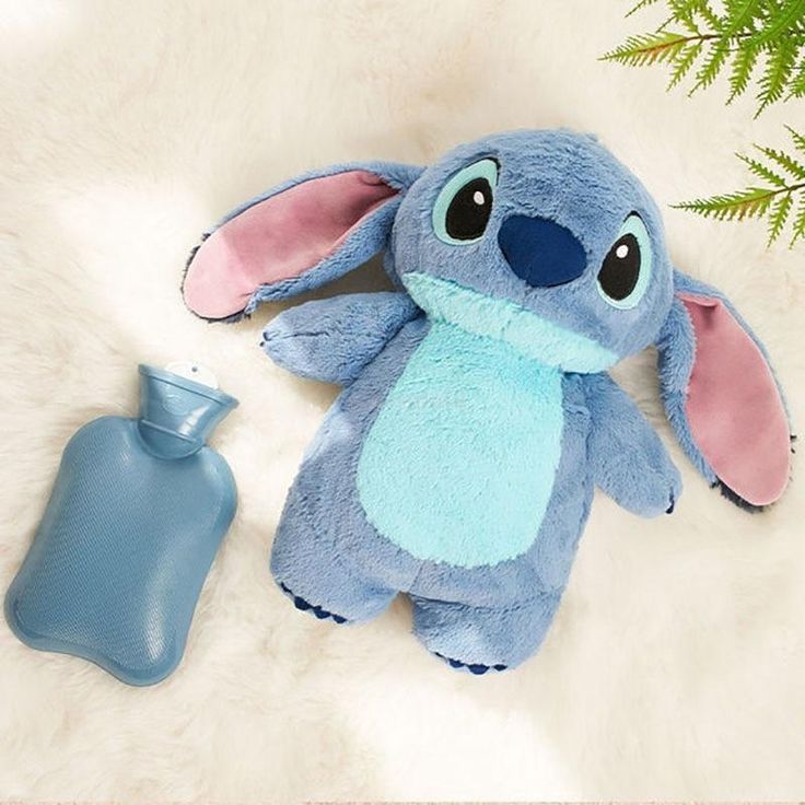 Cute Plush Stitch Hot Water Bag