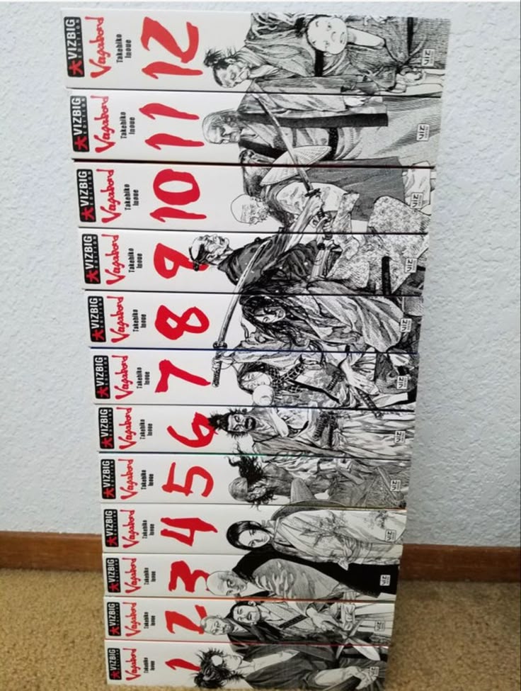 Vagabond Manga Box Set Vol 1–11 by Takehiko Inoue