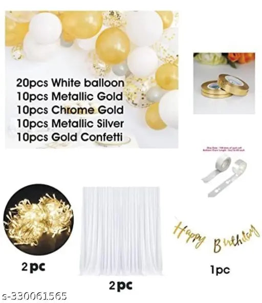 Fancy Party & Gift Bags with Complete Birthday Decoration Kit