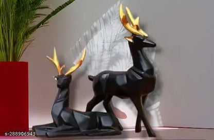 Whats Trendy Deer Pair Showpiece