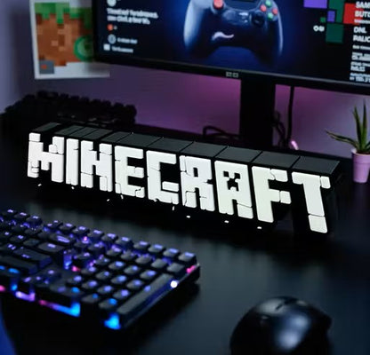 3D Minecraft Gaming Theme Table Top