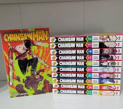 Chainsaw Man Manga Box Set Vol 1–11 by Tatsuki Fujimoto