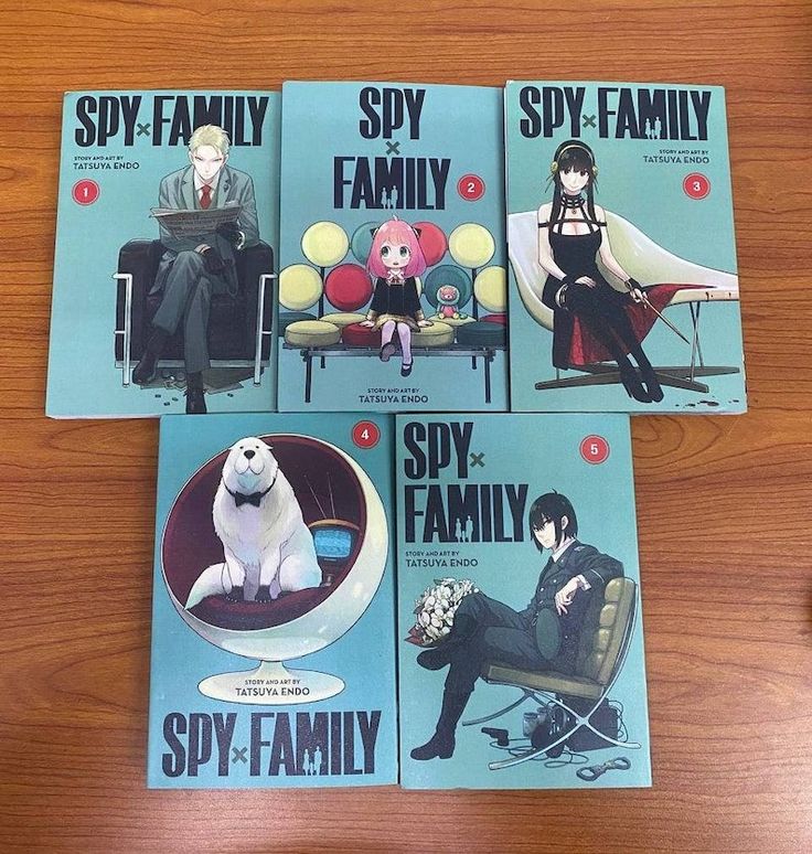 Spy X Family Manga Box Set Vol 1–10 by Tatsuya Endo